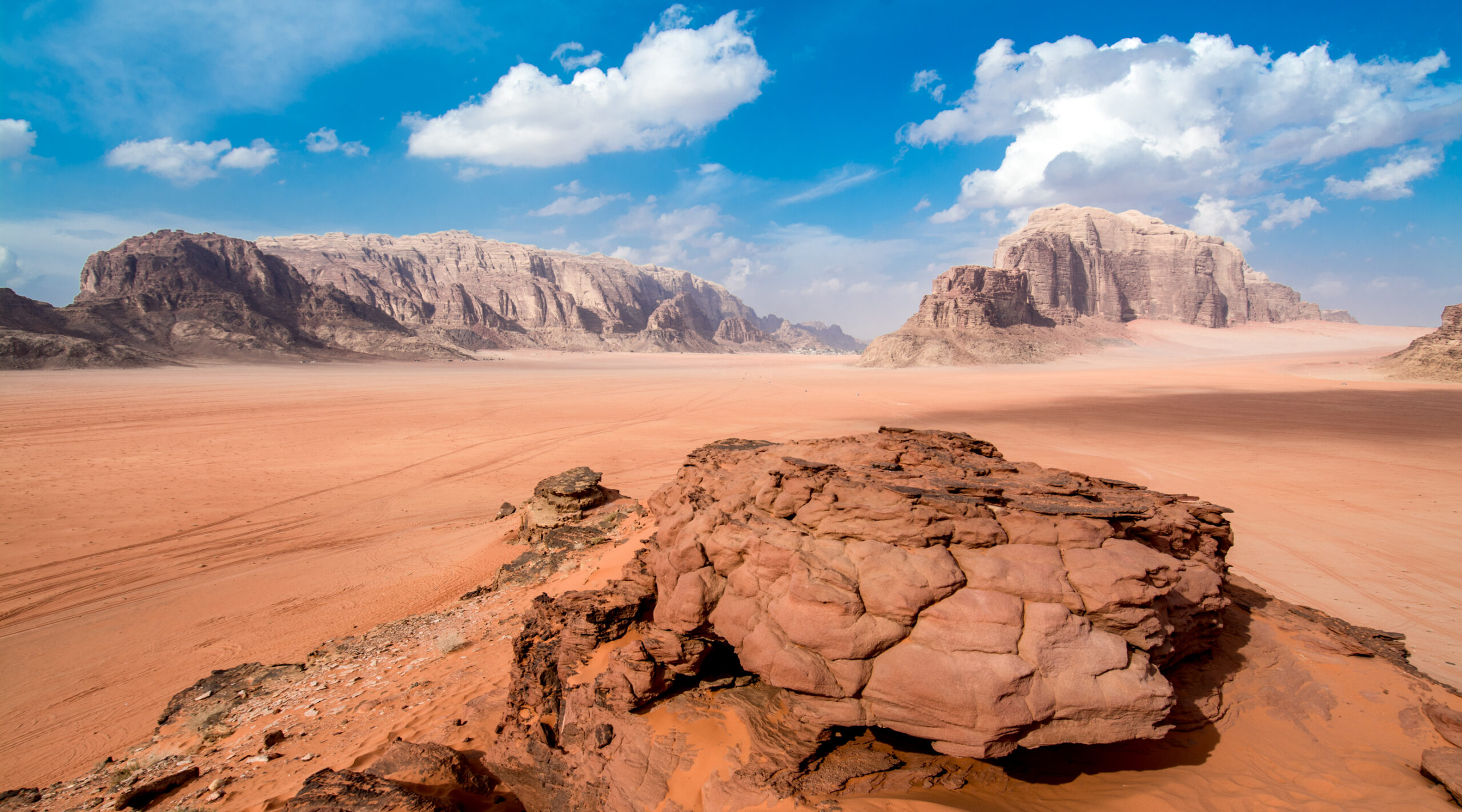 Jordánia Wadi Rum sivatag