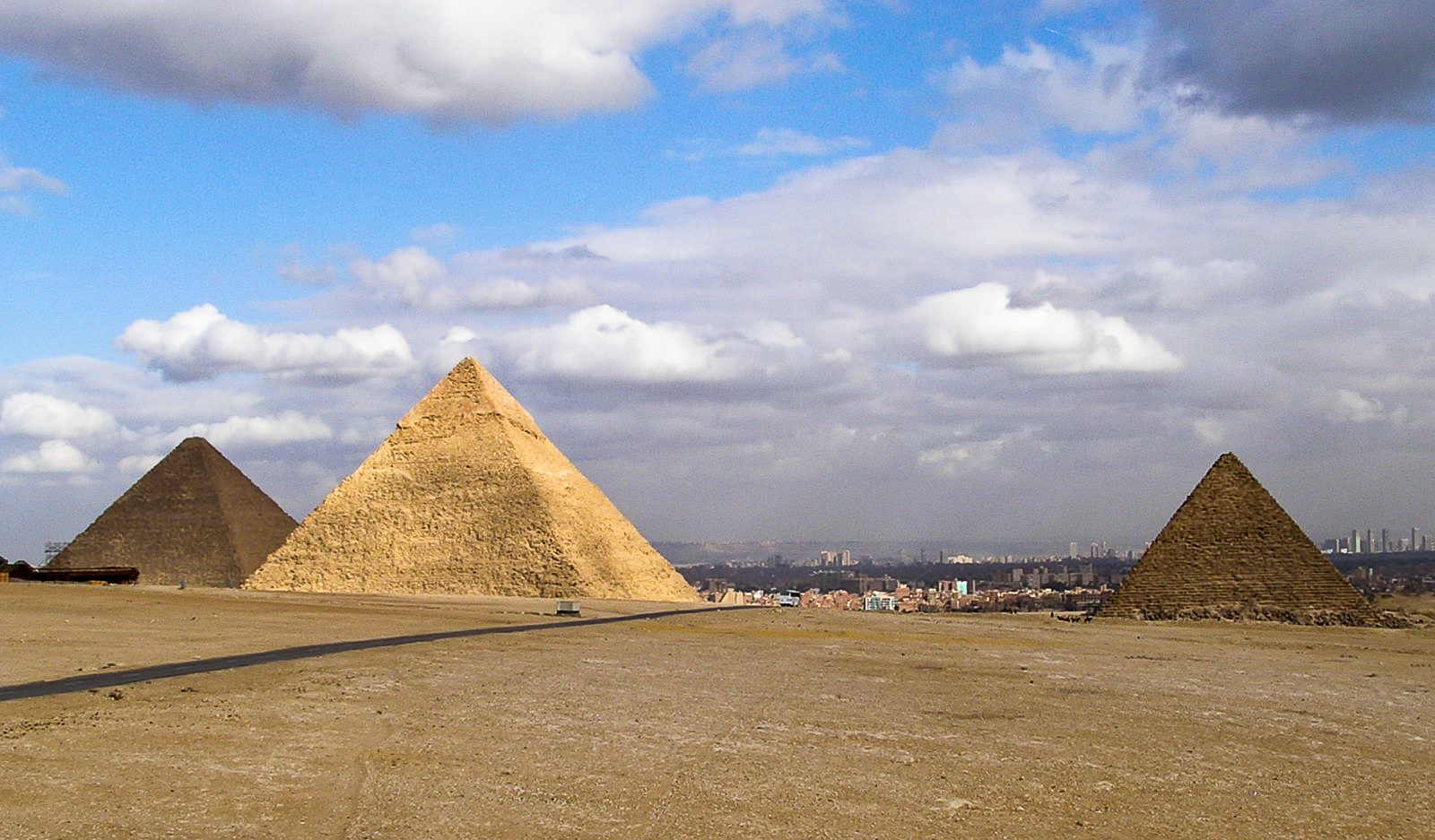 Egyiptom Kairó Giza piramisok