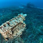 Ju 87 Stuka Adria Zrije diving búvár Horvátország Croatia plane wreck