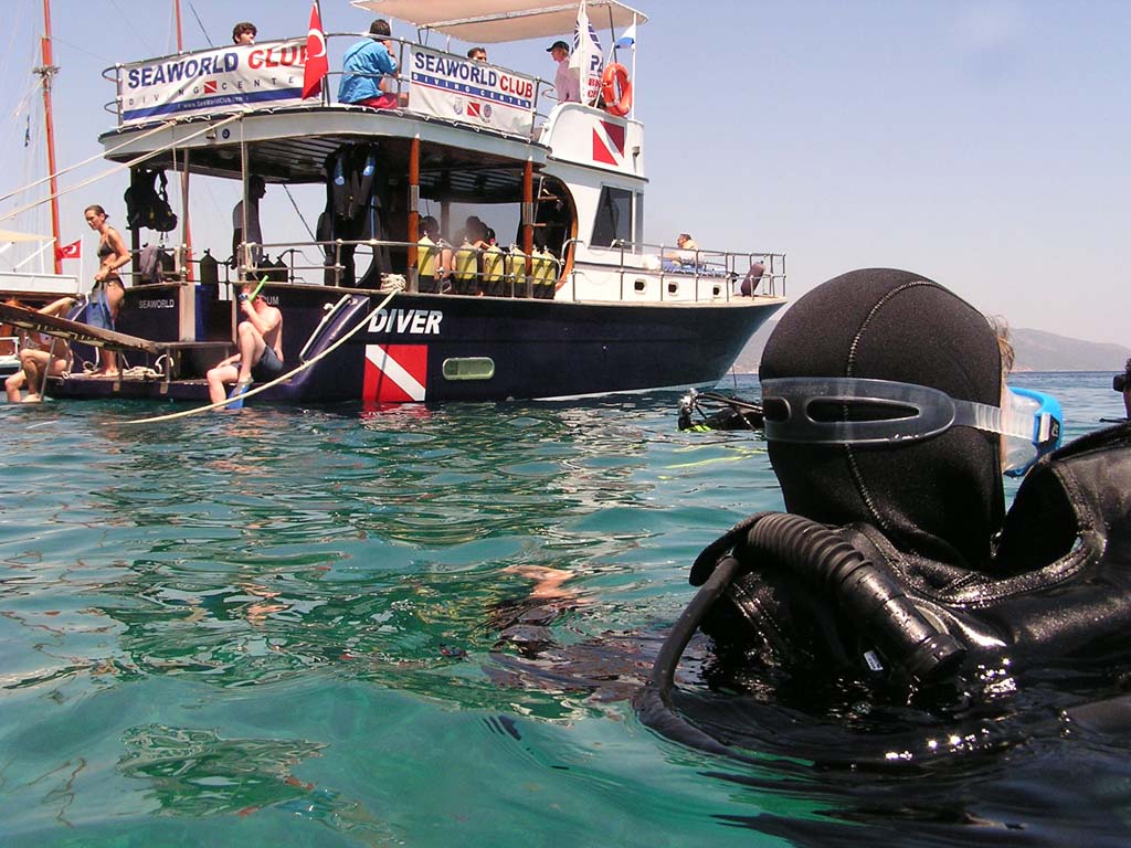 Bodrum Turkey Törökország búvár diving