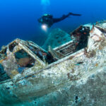 Ju 87 Stuka Adria Zrije diving búvár Horvátország Croatia plane wreck