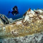 Ju 87 Stuka Adria Zrije diving búvár Horvátország Croatia plane wreck