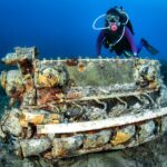 Ju 87 Stuka Adria Zrije diving búvár Horvátország Croatia plane wreck