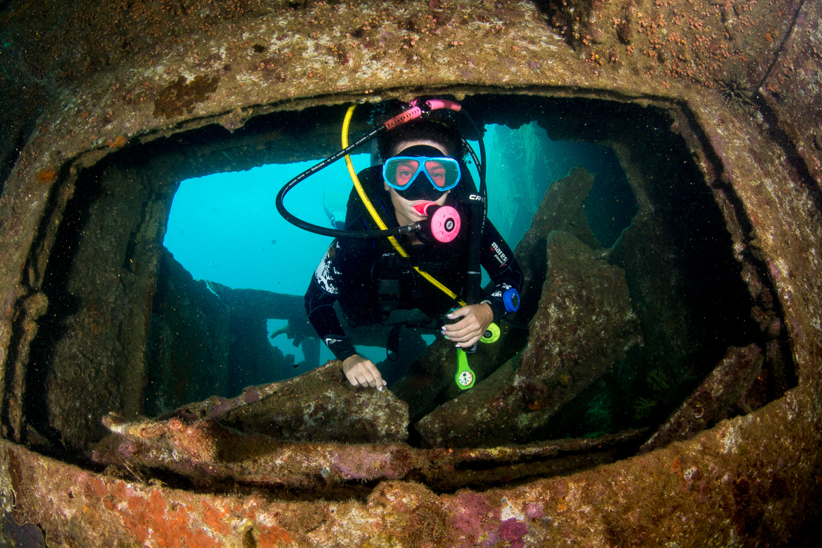 Avoud Wreck Red Sea Egypt Diver